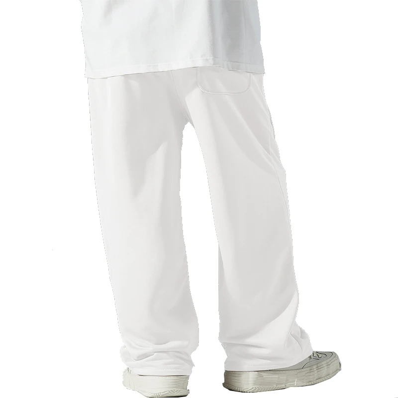 

Simple Style Men's Solid - Colored Drawstring Casual Trousers Multiple Colors Available Loose Fit Comfortable and Free