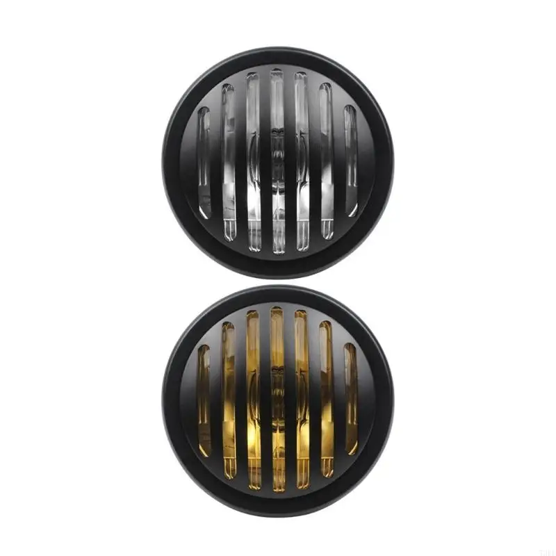 T3EF GRILLED MOTORCYCLE SCOOTER CORRROSIONE RESISTENTE DEL METALE RESISTENTE PER CG125 Vari modelli, illuminazione superiore