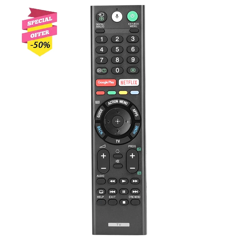 

RMF-TX310P Voice Remote Control For Sony TV KD-55A8G KD-65A8G KD-55A9F KD-65A9F KD-75Z9F KD-43X8000G KD-49X8000G KD-55X8000G