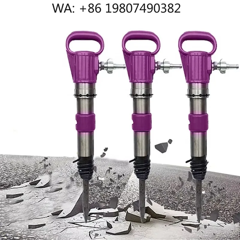 Portable G11 Pneumatic Air Pick Jack Hammer Mining Rock Breaking Drilling  For Quarry Construction Works