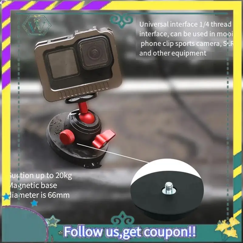 NEW For Insta360 Gopro Replacement Parts Accessories Sports Camera Gimbal Bracket Multifunction Car Bracket Suction Cup Bracket,