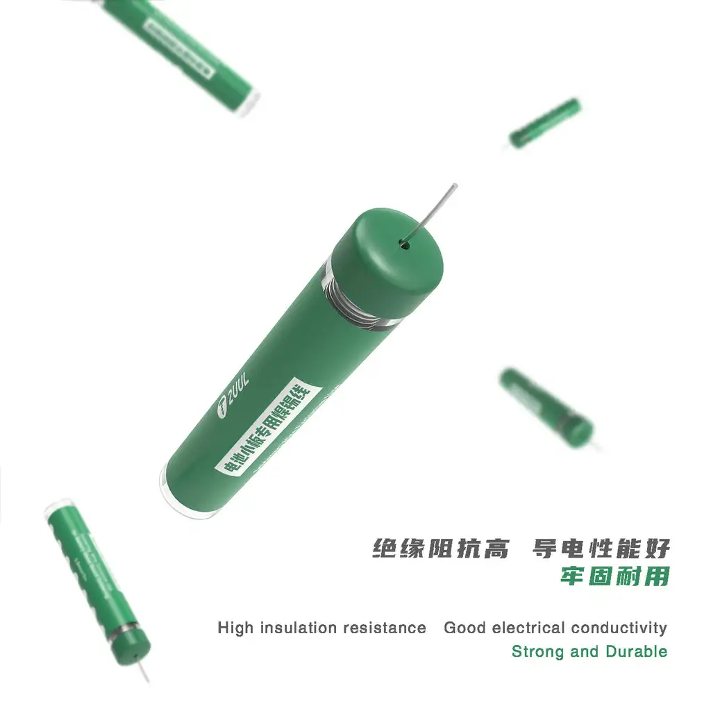 2UUL Soldering Wire For Battery Small Metal Board No Need Electric Spot Welding Machine For Cell Phone Repair Tool Solder Line