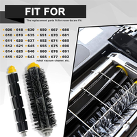 A21I-For Irobot Roomba 600 Series 660/670/680/690/6 Vacuum Cleaner Rubber Brush Hepa Filters Accessories
