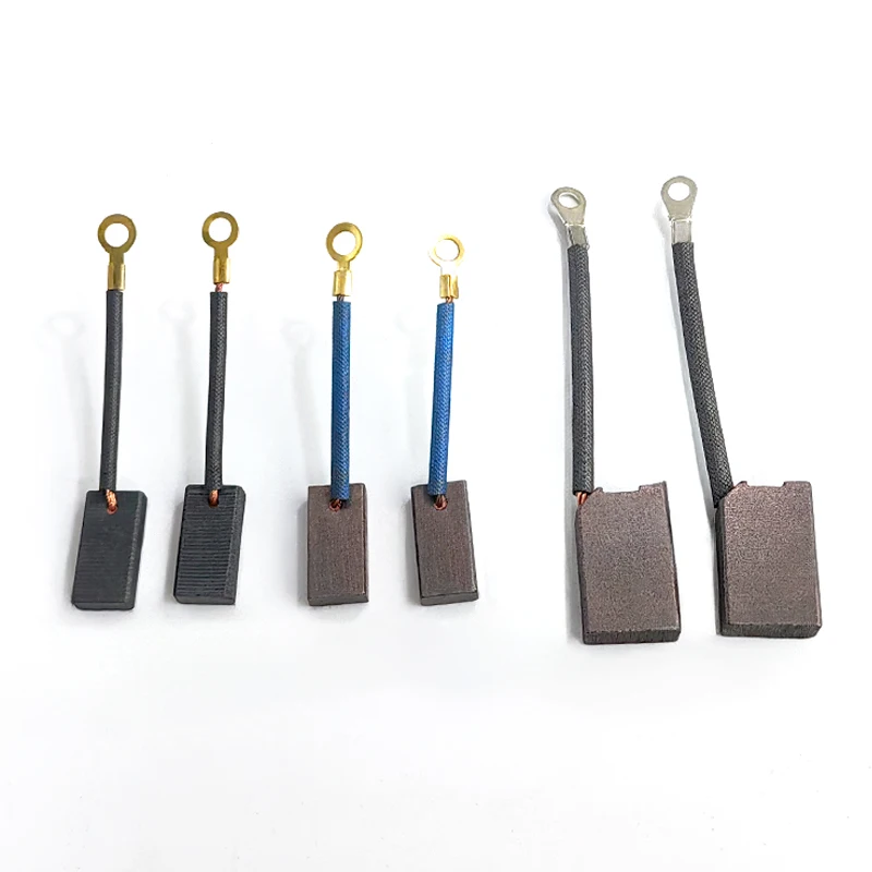 

10Pcs MEIMRSHLY Universal Carbon DC Motor Brushes 5x10x20mm Fit for Generic Electric Wire Generator Replacement Set