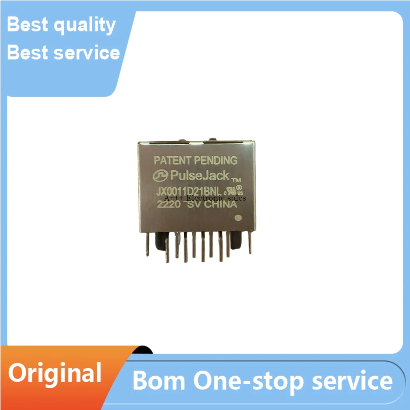 5PCS original J1011F01PNL 100mb network interface socket RJ45 with lamp pressure