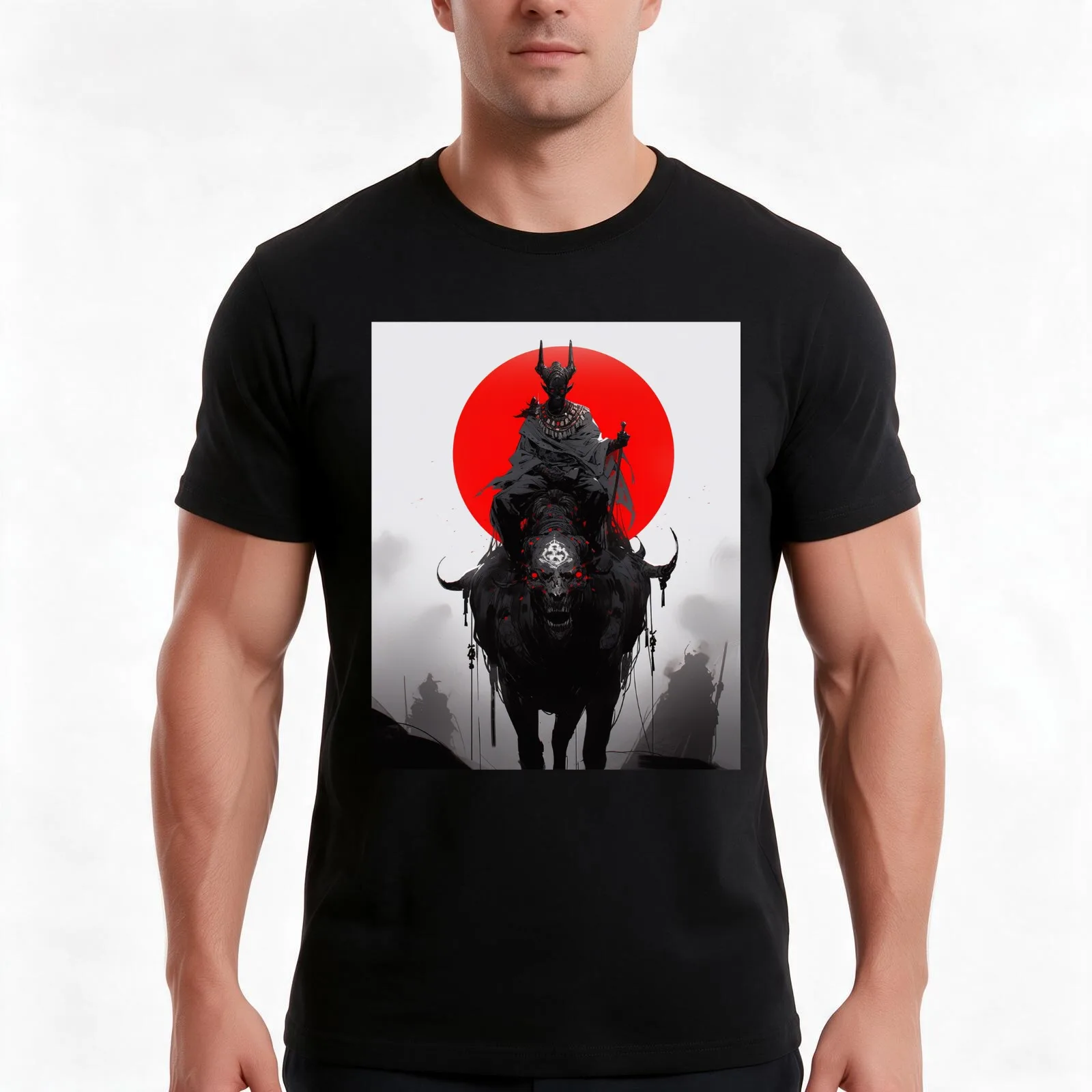 King Paimon T-Shirt, Summer Casual Cotton Tee, Oversized Streetwear Tops, Vintage Graphic Print, Loose Fit Short Sleeve