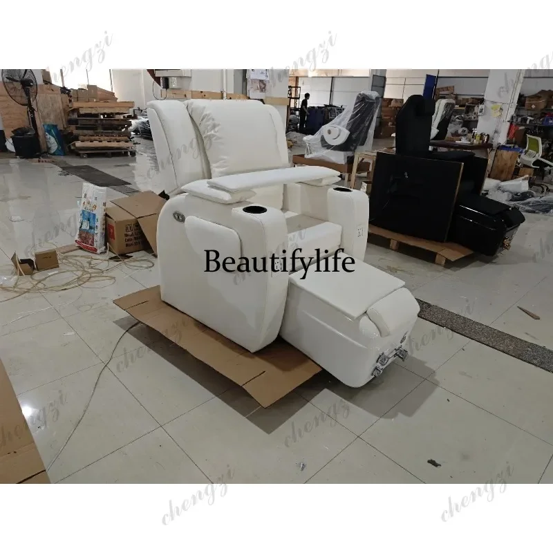 E136 Foot Soak Foot Bath Nail Tables Massage Eyelash Extension Multi-functional Pedicure Nail Tables Sofa Lounge Furniture