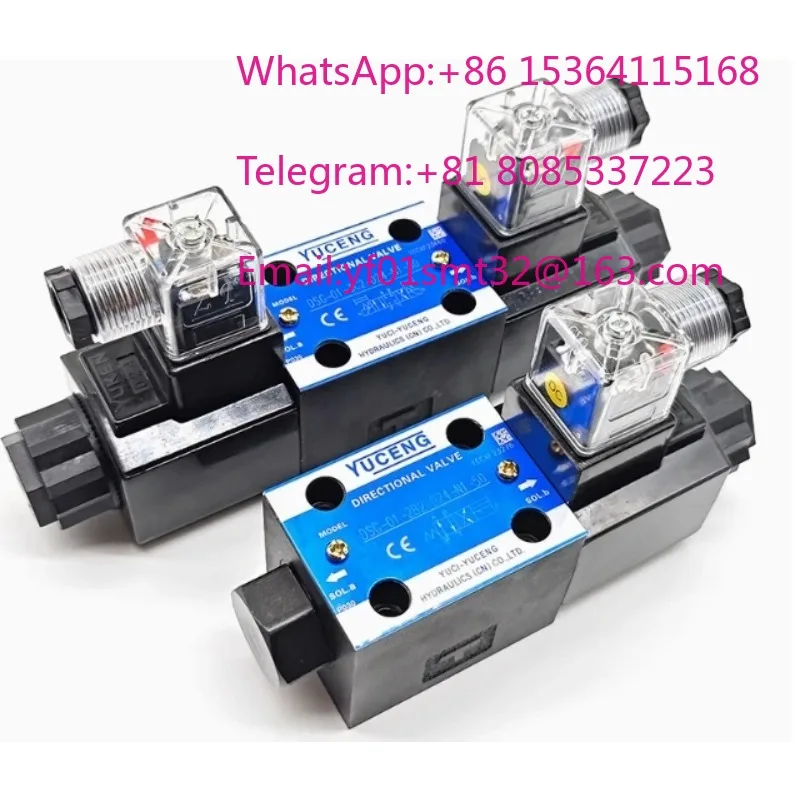 DSG-01-2D2-D24-N-50 Hydraulic Solenoid Directional Valve DC24V Electromagnetic Control Valve For Molding Machine