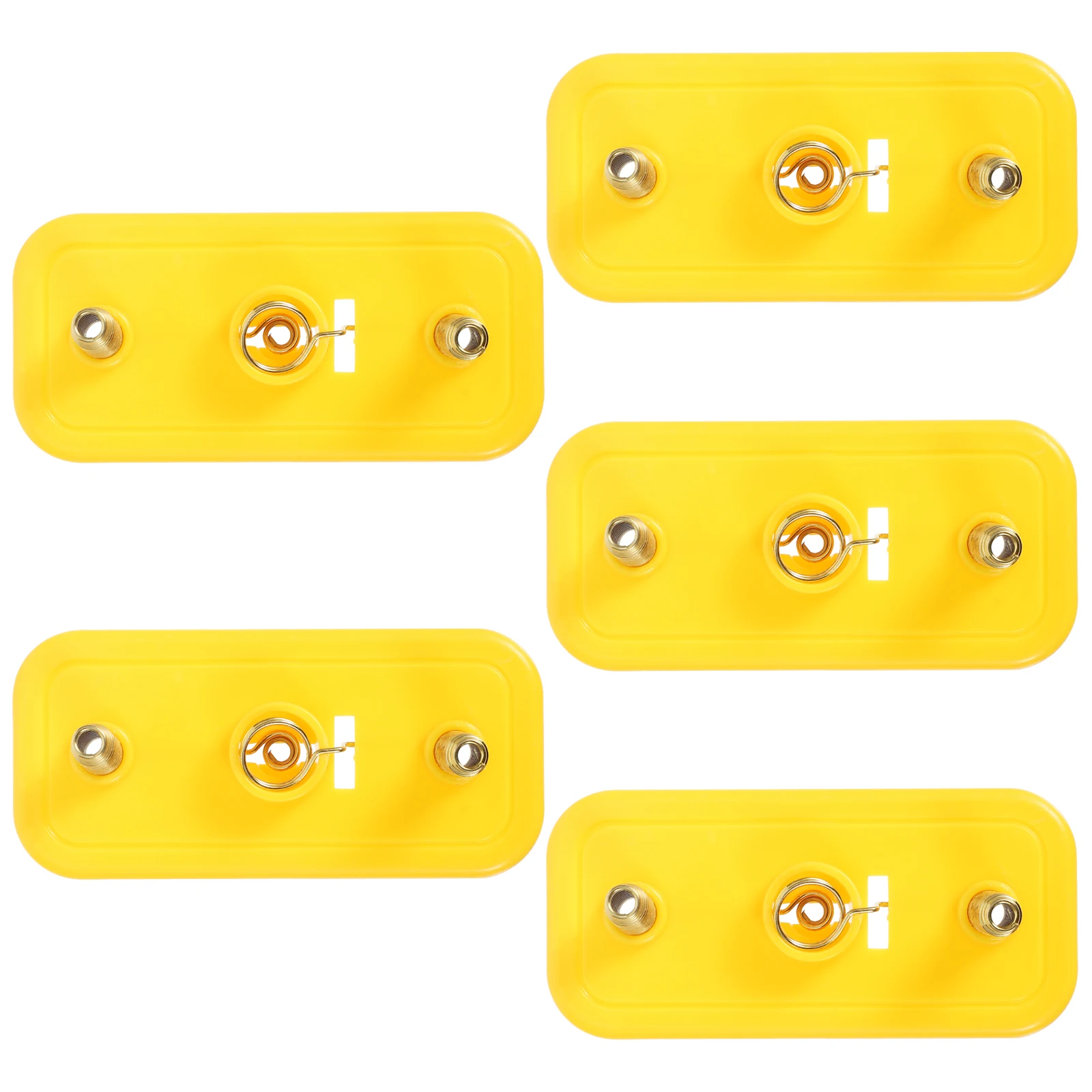 

5pcs Mini Bulb Holder Physics Circuit Experiment Educational Tools Kids Electrical Learning Kit Spring Design Light Socket