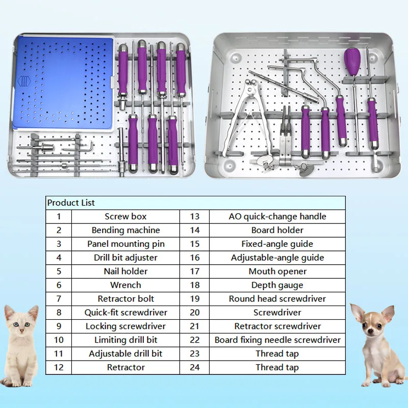 

Anterior Cervical Plate System Instrument Set for Spine Surgery Orthopedic Spine Surgery Pedicle Screws Vet Orthopedic Tools