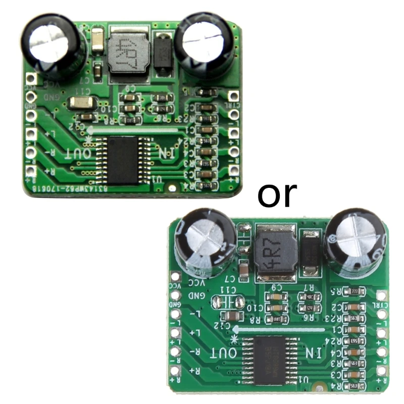 Differential Power Amplifier Board 2x5W Digital Class D Power Amplifier HT8698 2x5W Overheating Protection Dropship