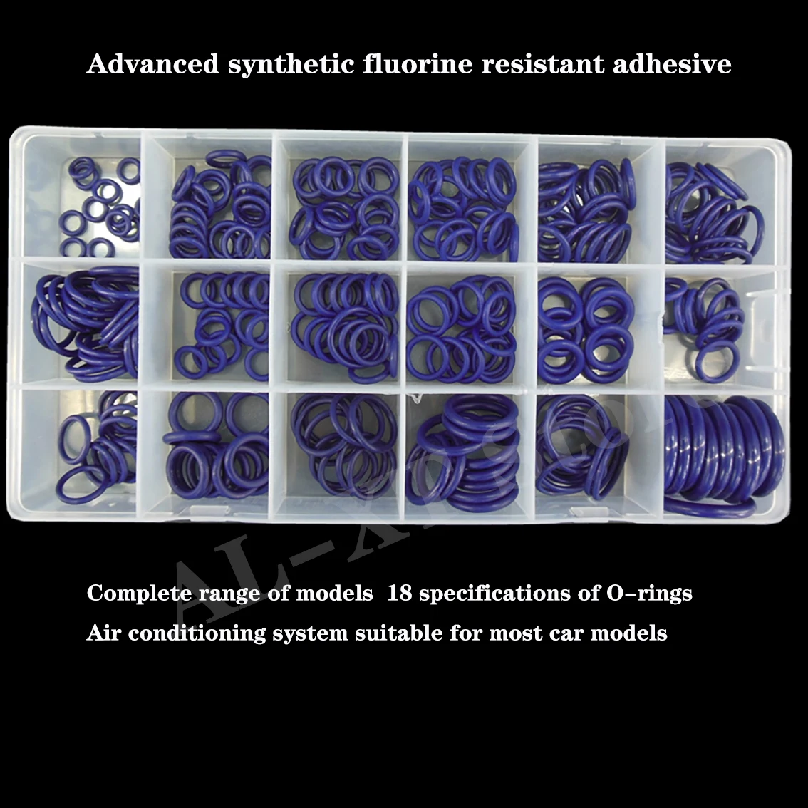 Anillo de refrigeración para aire acondicionado automotriz, anillo de goma, junta tórica de mantenimiento, aire acondicionado 134 respetuoso con el medio ambiente