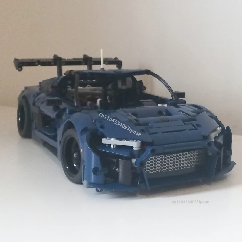 MOCテクニカルスーパースポーツカー スカイラインR34 R8 GT3 F1フォーミュラ バットモービル 組み立てブロック DIY組立車両 ブロック キッズギフト 42154