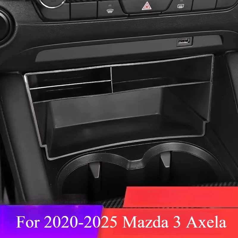 

For 2020-2025 Mazda 3 Axela, Center Console & Dashboard Storage Box Organizer
