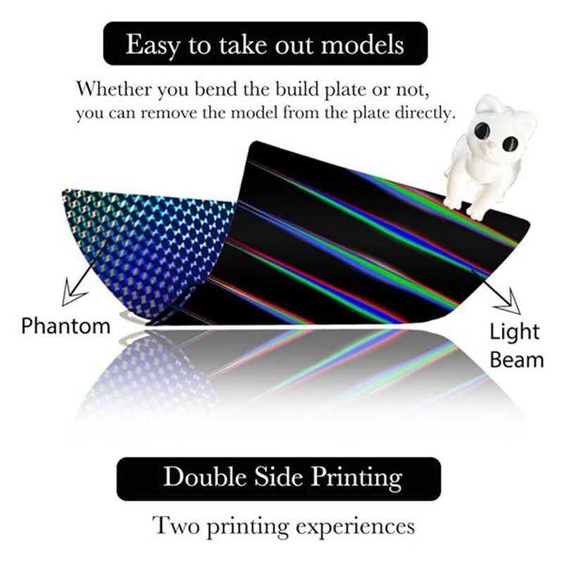 

Hot Bed Printing Panel 257X257mm Build Plate For Bambu Lab A1/X1C/X1/P1P/P1S Printer