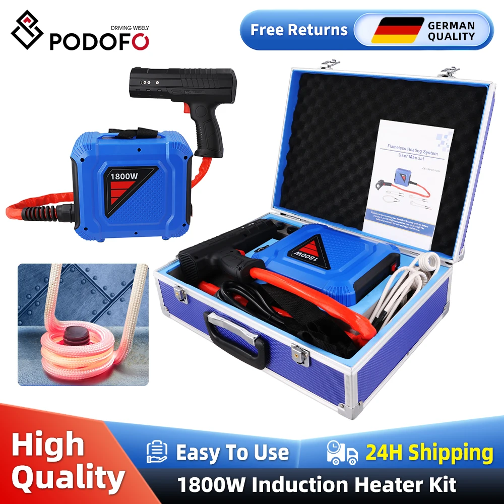 Hazet Podofo 1800w Split Induction Heater Kit,max.8a Energy Efficient