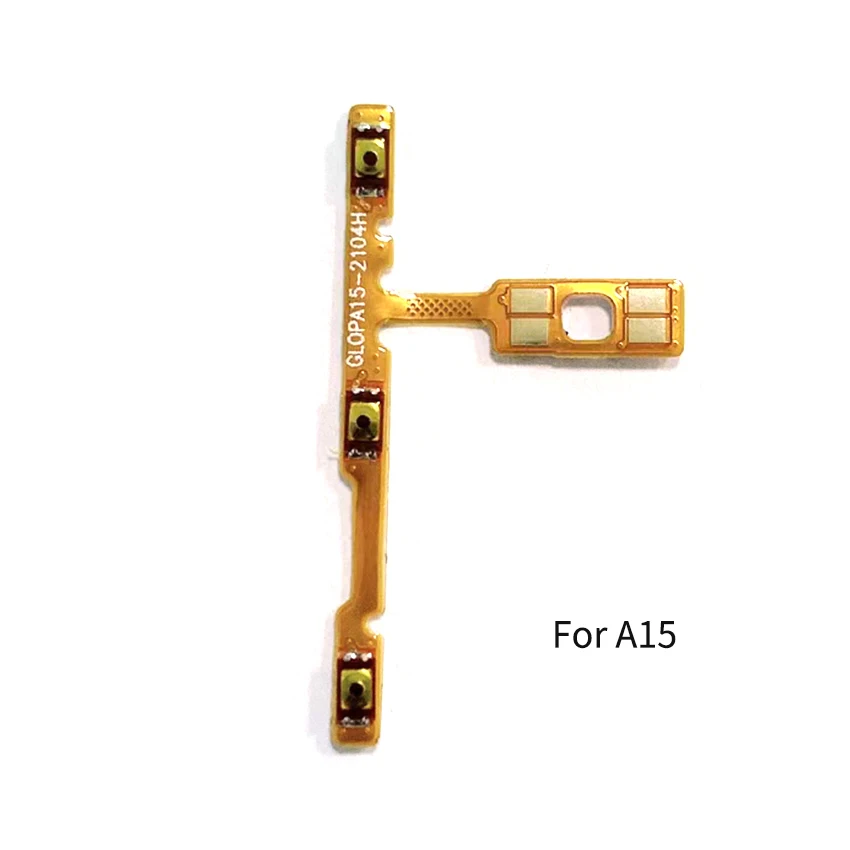 For Oppo A15 A16 A17 A16k A17k Power Volume Flex Cable Side Key Switch ON OFF Up Down Control Button Repair Parts