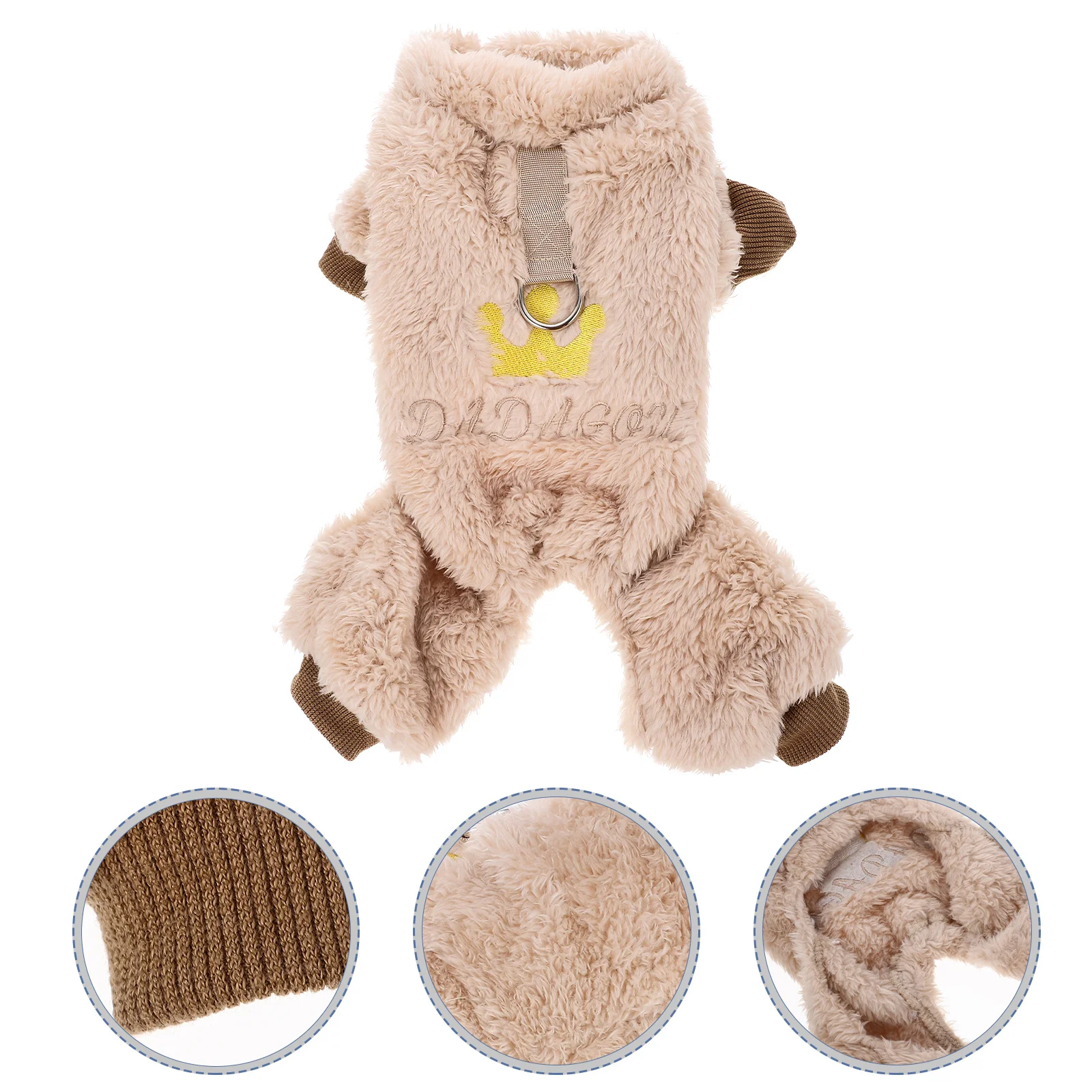 

Warm Dog Coat Sweater Sweaters Winter Gear Cold Weather Coats Clothes Cute Puppy Knitwear Pet Outfit for