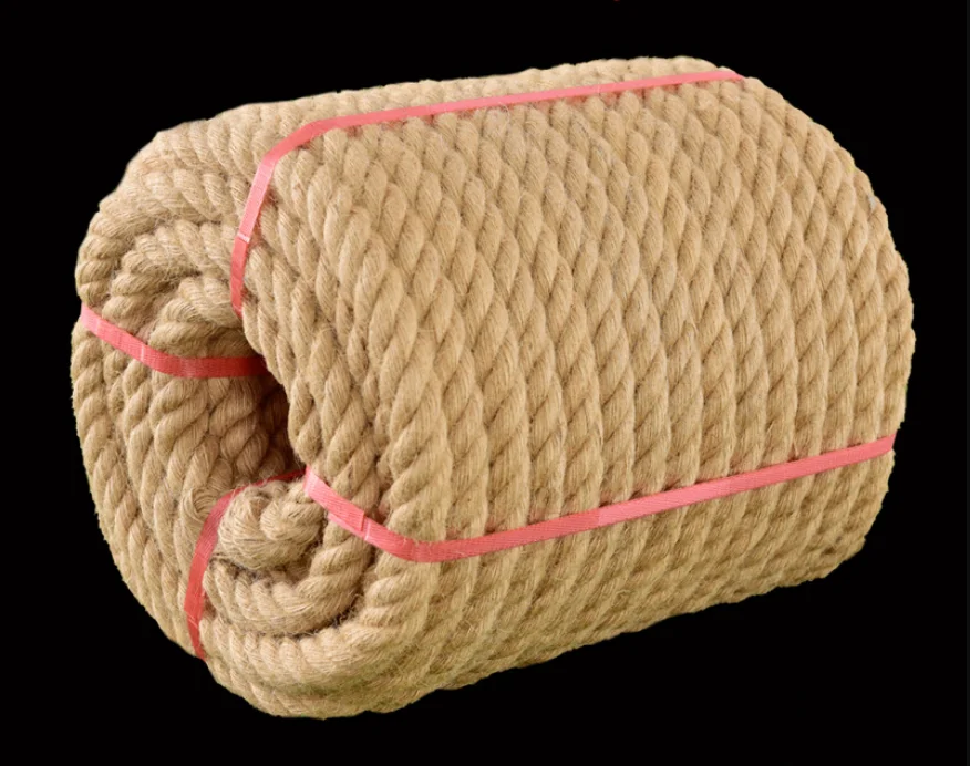14mm 5/10/30M Natural Jute Rope Twine Rolls Rope Hemp Twisted Cord Macrame String Pet Scratching Handmade DIY Craft Decoration