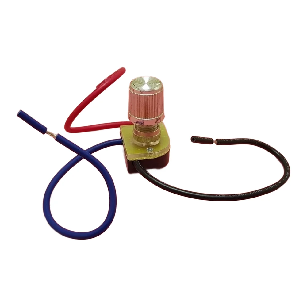 Rotary Control Three Position Switch Kit 4pcs for Ceiling Fan Light Adjustment and General Lighting Compatibility