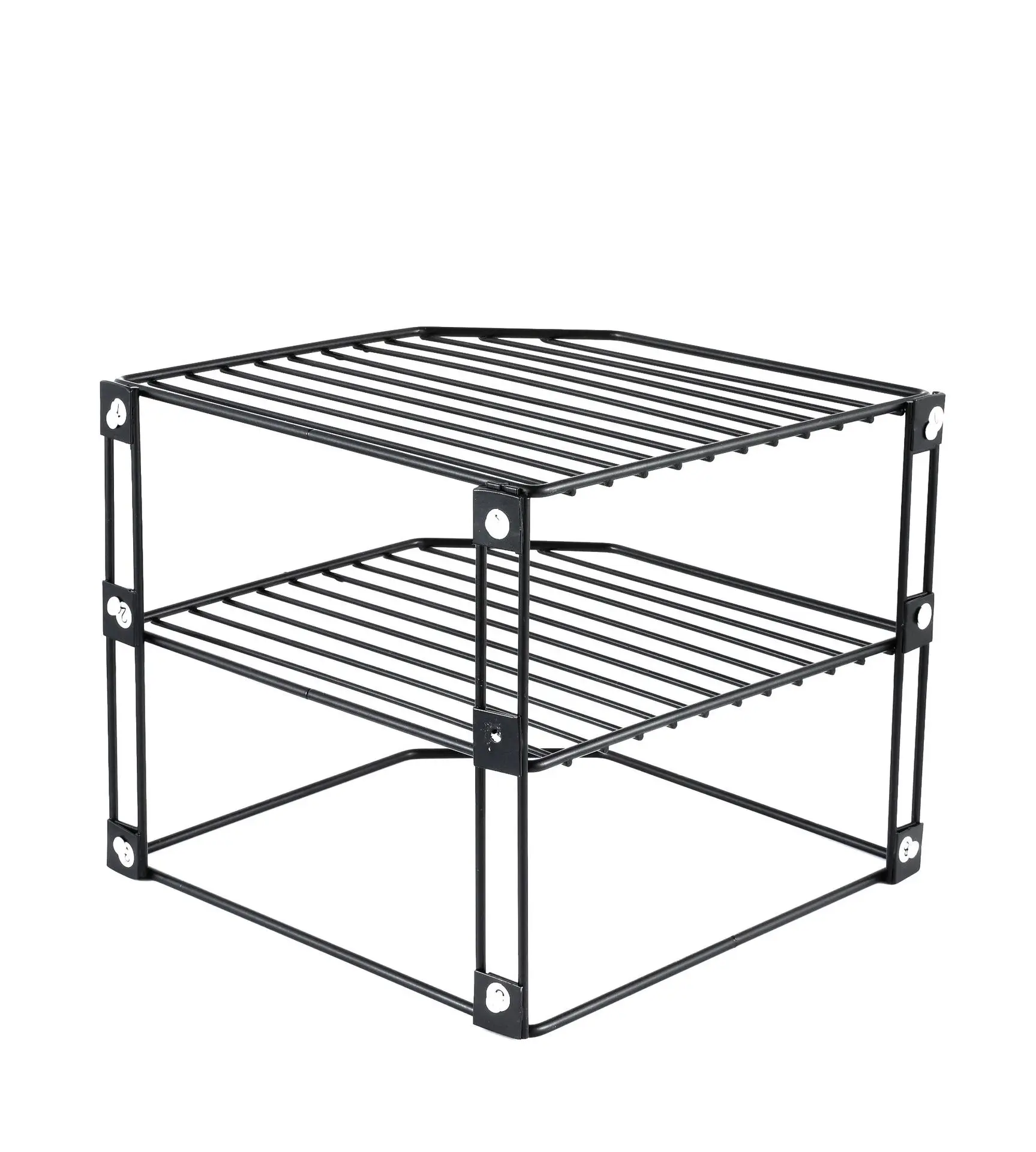 layer Pot Rack Removable Kitchen Storage Rack Corner Rack Kitchen Utensil Sorting and Storage