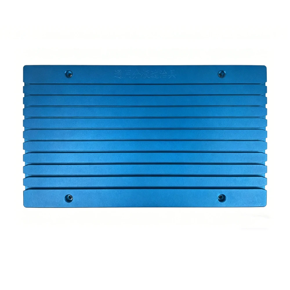 V-CUT Universal PCB Depaneling Manual Fixture – Aluminum Alloy Splitter Board with Base for PCB Edge Separation 0.6–2.0mm