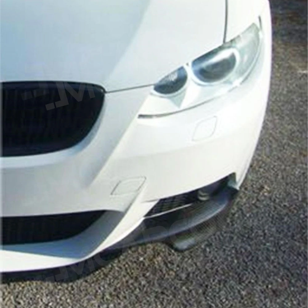 

JMCARCOOL Carbon fiber Front Bumper Lip Splitters FRP Prime Flaps Apron for BMW 3 Series E92 E93 M Tech Sport 2007 2008 2009