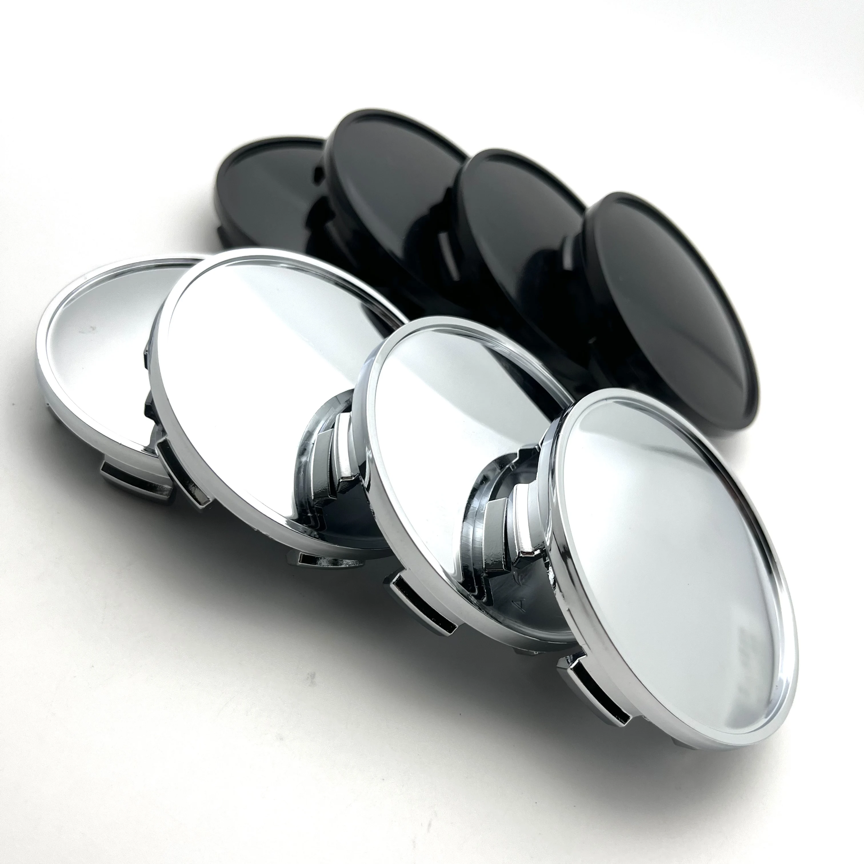 

4pcs/lot Universal 65mm D65 A65 Wheel Center Cap Wheels Rim Hub Disc Cover Refit Decoration Car Accessories Styling Black Silver