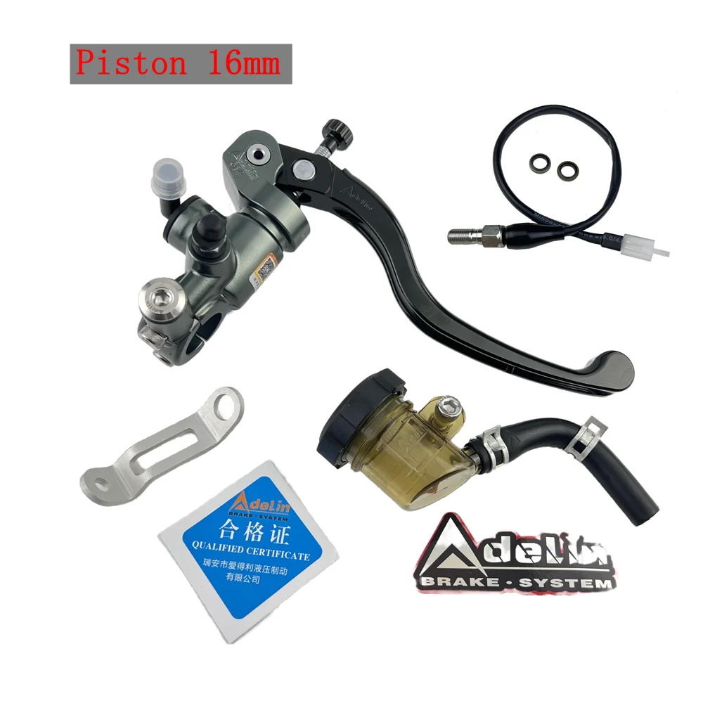 

Adelin 16mm Motorcycle Brake Clutch Master Cylinder Hydraulic Pump handle For Honda R6 Fz6 Gsxr600 Zx-6r Z800 Yamaha Kawasaki