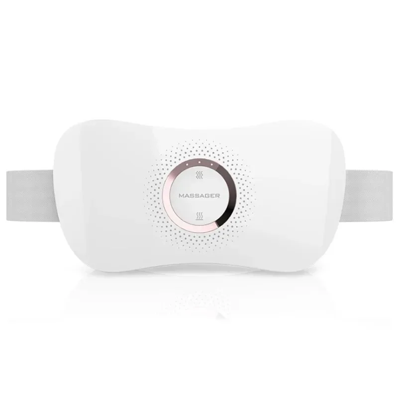 Cordless Portable Rechargeable Menstrual Care Pain Relief Heat Waist Belly Fat Burn Massager Heated Warmer Massage Belt