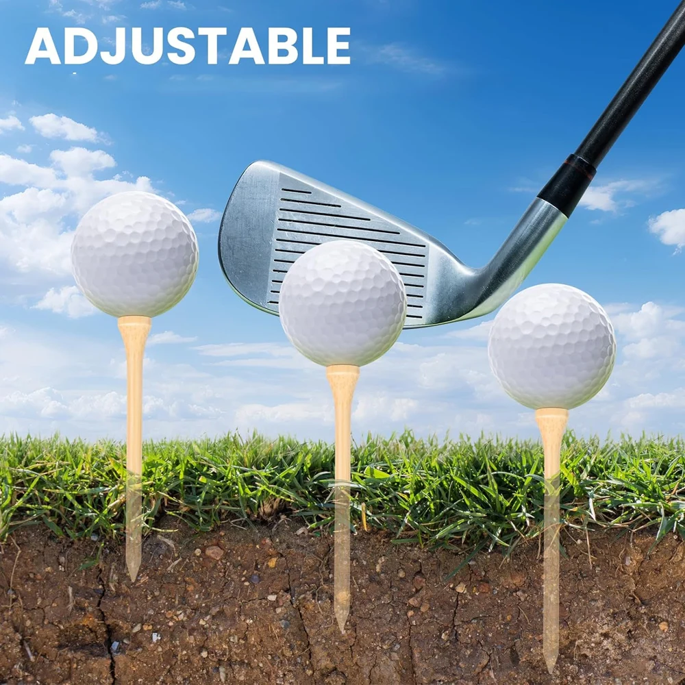 50 قطعة/المجموعة خشبية جولف المحملة المحملات استبدال القيادة المدى ضرب المدرب نادي الملحقات جولف تيز الكرة حامل #6