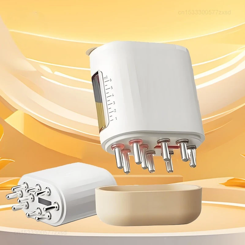 youpin-hipee-頭皮アプリケーターコーム電気頭皮マッサージ疲労軽減毛再生ケアエッセンスミニ育毛コーム