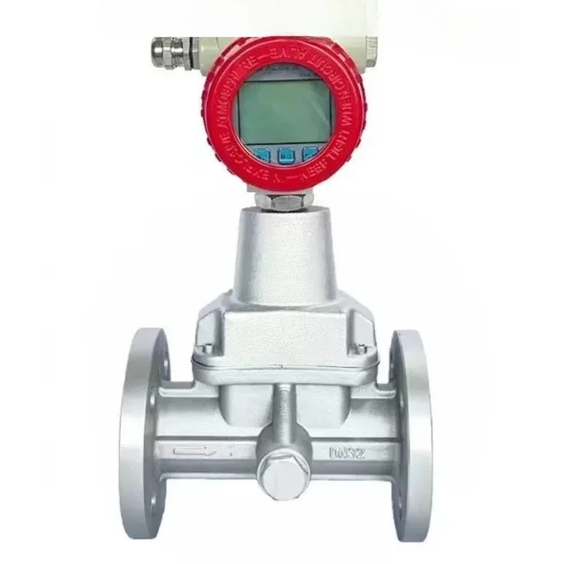 

Accurate measurement of swirling vortex flowmeter