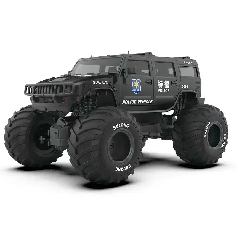 Cross Border New 1:10 Special Police Wireless Remote Control Off-Road Vehicle Simulation Sound Effect  Anti Slip And Wear-Resist