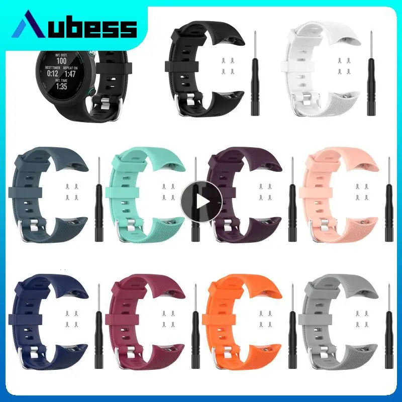 Sport Strap Transparent Protective Cover Environmentally Safe Silicone Wrist Strap Anti-fading Wrist Strap Waterproof Sweatproof