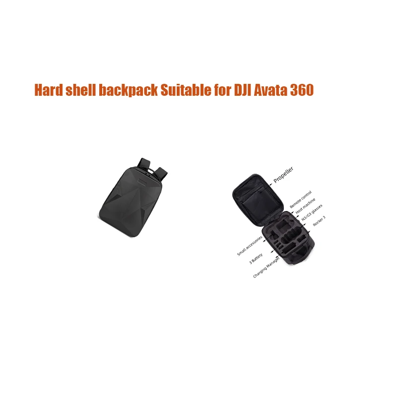 

Hard Shell Shockproof Backpack Waterproof Protective Storage Bag Portable Travel Carry Case Fit for DJI Avata 360 Drone