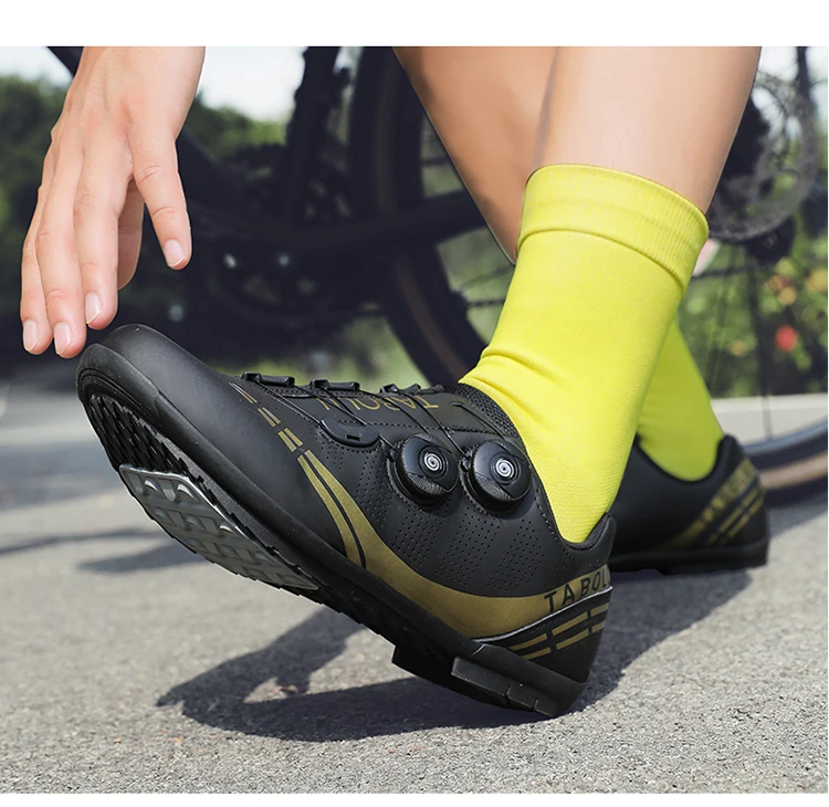 Professionelle MTB Mountainbike-Schuhe für Herren, Atmungsaktive SPD-Rennradschuhe, Damen SPD-Klickschuhe für Radfahren – Detail 17