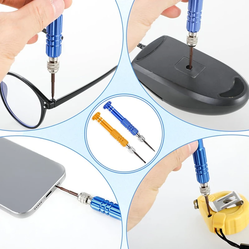 ABBN-5-In-1 Precision Eyeglass Repair Screwdriver Kit Magnetic Watch Screwdriver For Electronics Sunglasses Cellphone Jewelry