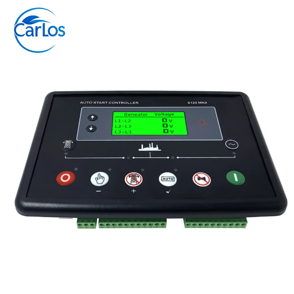 DSE6120 MK3 6120MKIII  6120MKII AMF 6110Auto Stop Generator Controller Panel Control Module Diesel Genset  Parts Genset Accessor