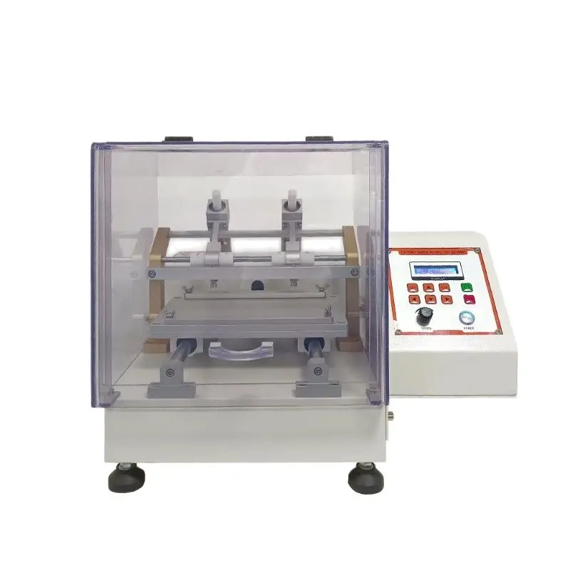 

DZ-302A Double Station AATCC Color Fastness Tester, Fabric Crockmeter for Crocking Rubbing Test Machine