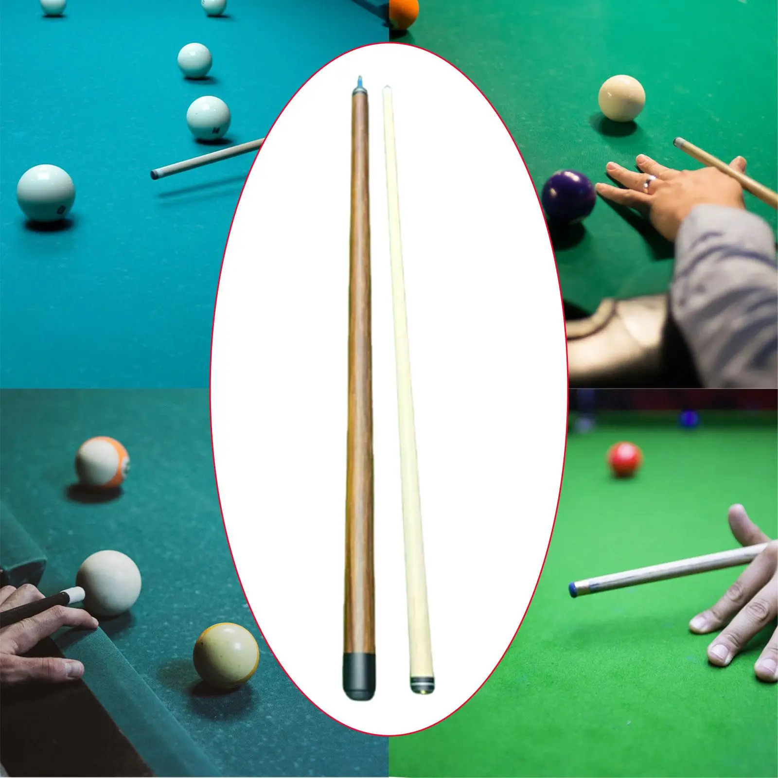 

Деревянный бильярдный кий 57 дюймов, профессиональный кий для домашнего клуба, тренировок, аксессуары для бильярдного стола