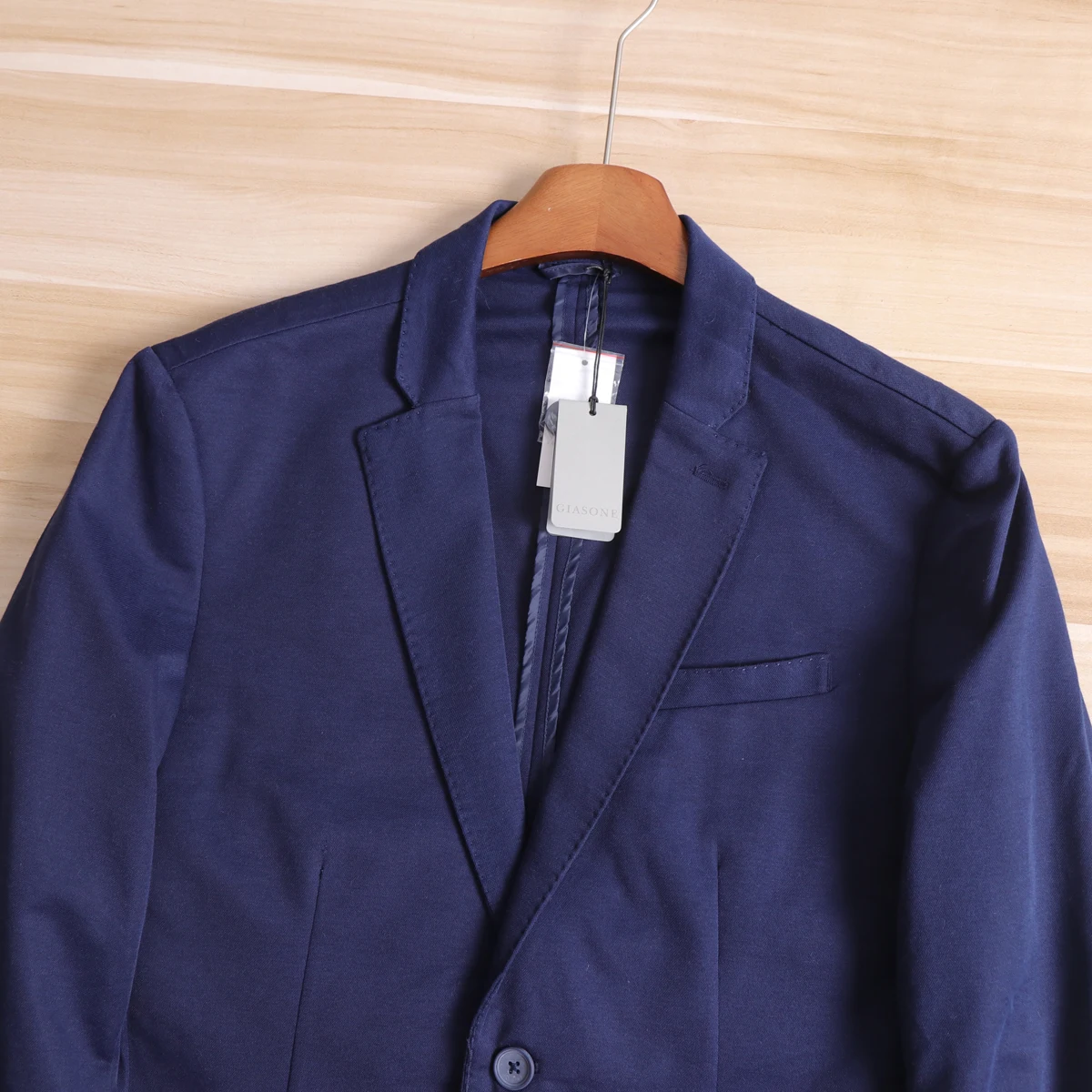 Men's Casual Cotton Blend Suit Breathable Moisture Wicking Comfortable Double Breasted All Season Fashionable Western Wear