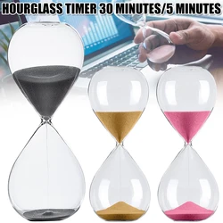 5/30/60 Minutes Sand Watch Hourglass Sandglass Sand Cook Clock Children Gift Sand Timer Creative Crafts Home Decoration