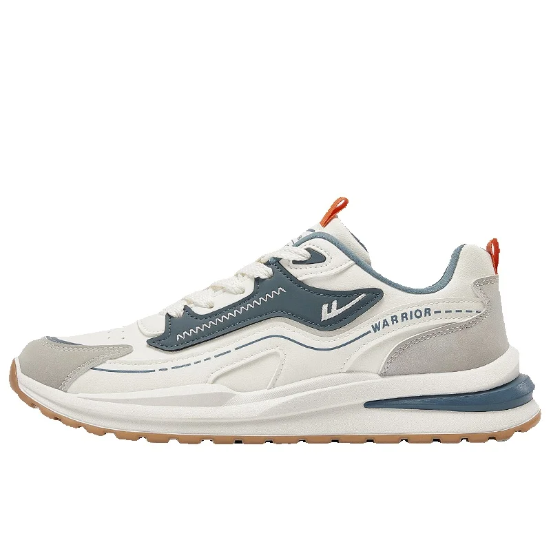 Running Shoes For Men Lightweight Breathable Leather Walking Shoes_voghion.com