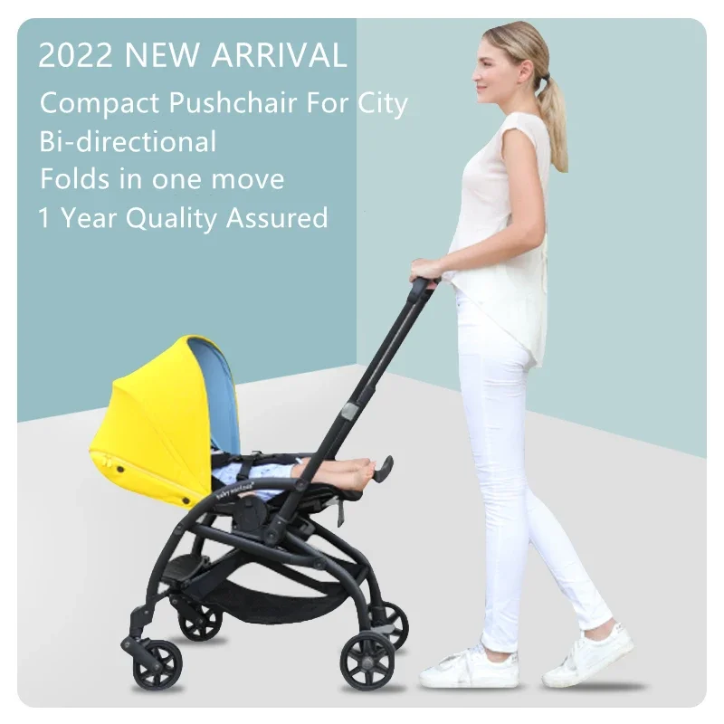 Lightweight Baby Stroller Travel Portable Baby Arabic Foldable Pram Infant Trolley Two Way Stroller For Babies From 0~4 Yea