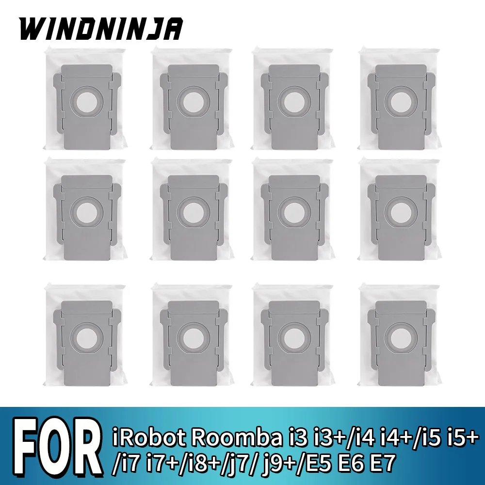 

Мешок для сбора пыли для робота-пылесоса iRobot Roomba i3 i3+/ i4 i4+/ i6 i6+ / i7 i7+/ j7 j7+/ i8+/S9 S9+ E5 E6 E7, аксессуары и запчасти