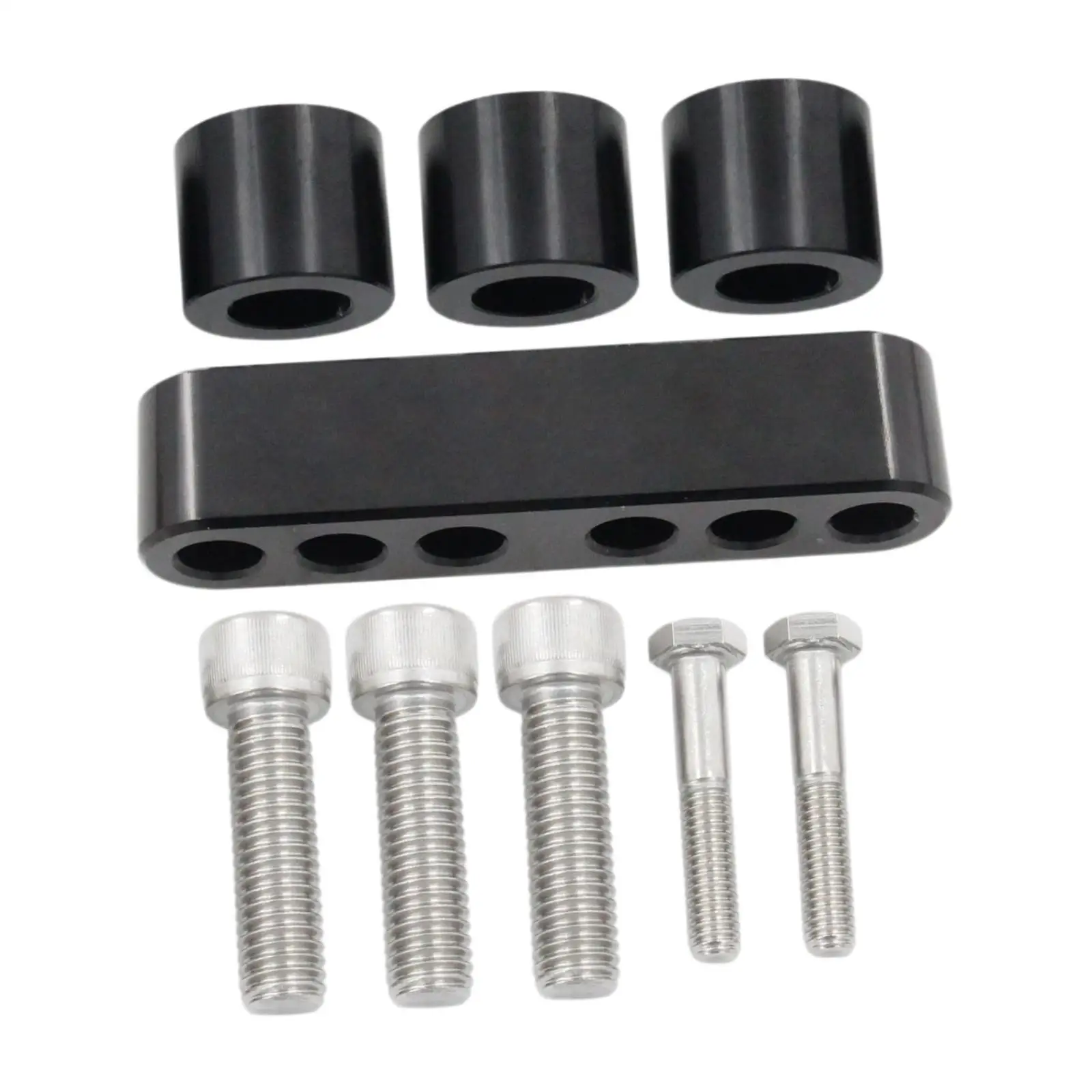 Kit de extensão de piso de driver de 3/4 '', substituição de fácil instalação, extensão externa de placa de piso de driver para acessórios de turismo