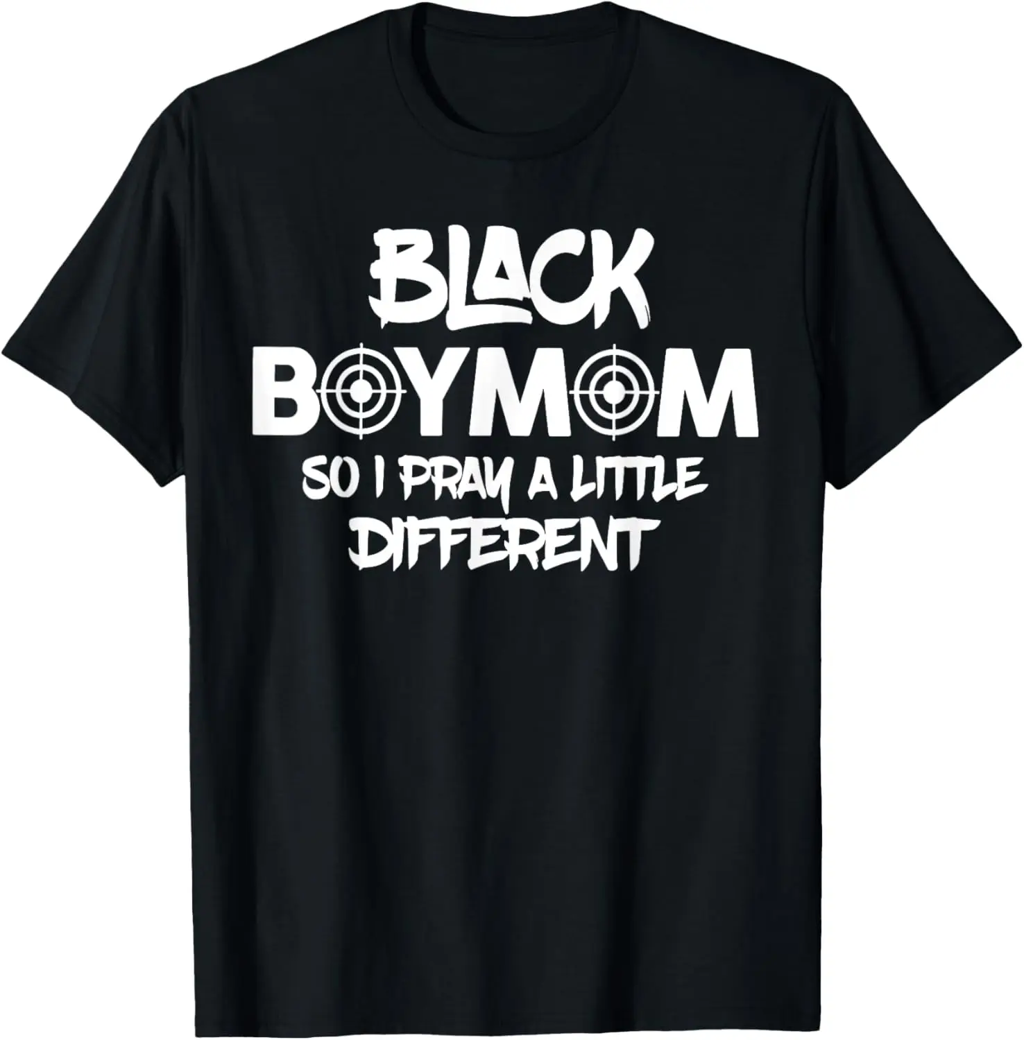 Black Boy Mom So I Pray A Little Different Black History T-Shirt