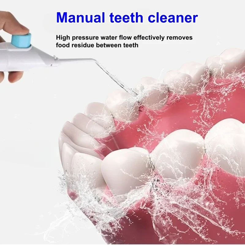 المحمولة ارتفاع ضغط عن طريق الفم الري المنزلية خيط تنظيف الأسنان دليل المياه مسواك لتنظيف الأسنان #4