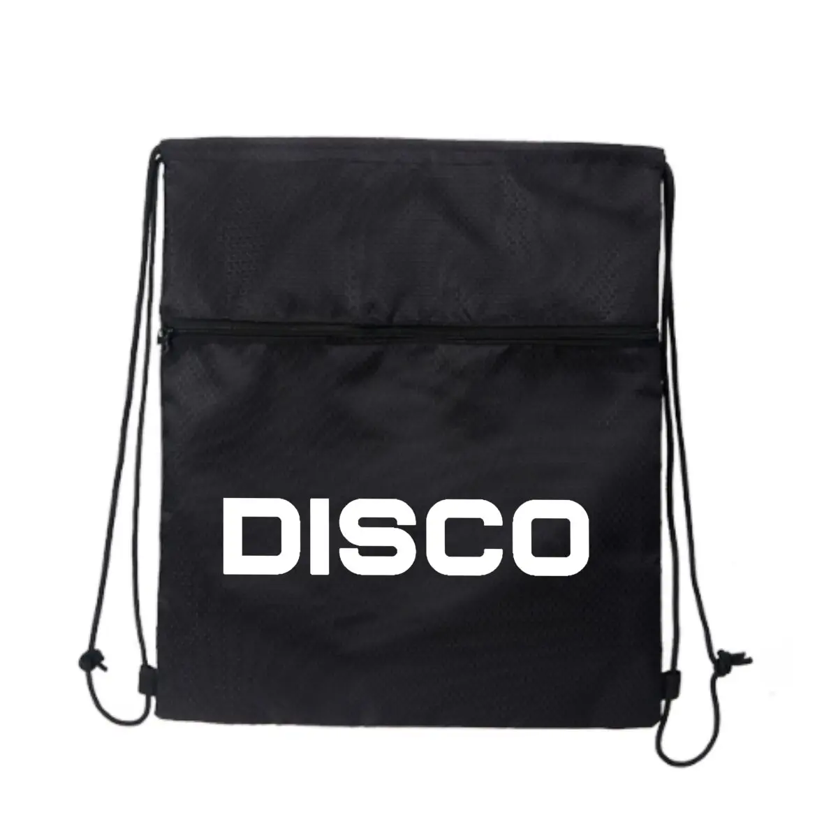 

Disco Fever Revival Glow - in - the - Night Party Super Stylish Drawstring Backpack for Men and Women Lightweight